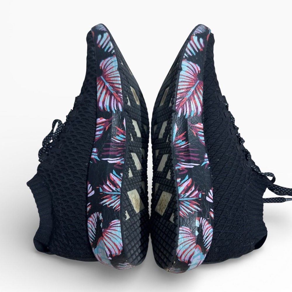 NOBULL Drive Knit Midnight Palm Training Shoes Mens Size 10 Black Multi Sneakers - Picture 8 of 10